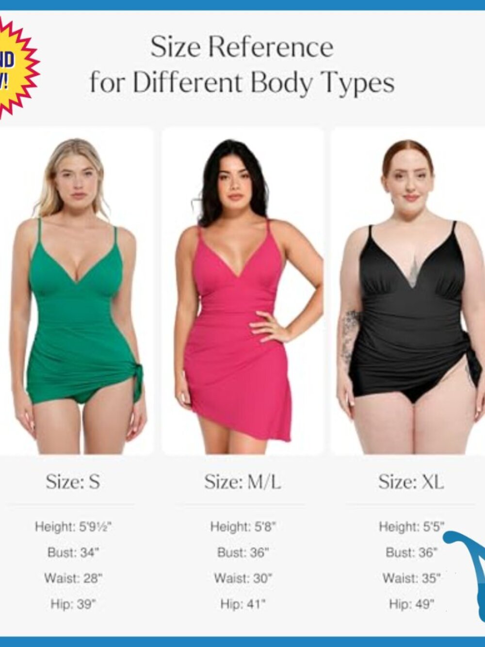 Tummy Control One Piece Swim Dress Ruched Shapewear Bathing Suit - Picture 6 of 7